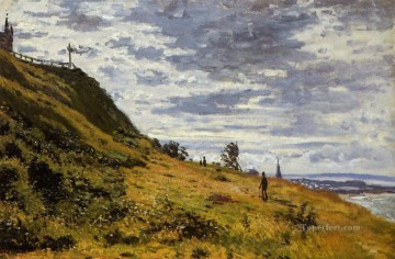  tomando Obras - Dando un paseo por los acantilados de SainteAdresse Claude Monet